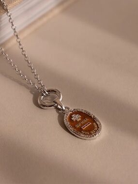 Caitlyn Minimalist Love Poem Pendant Necklace